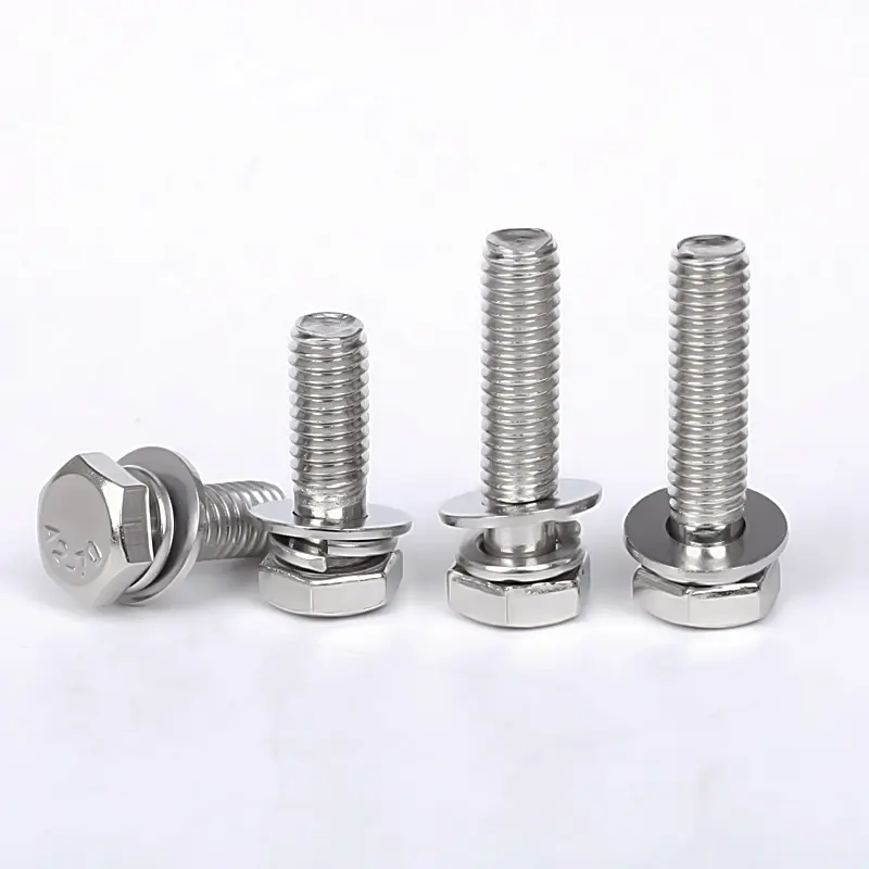 Hex 3-i-1 formonteret bolt