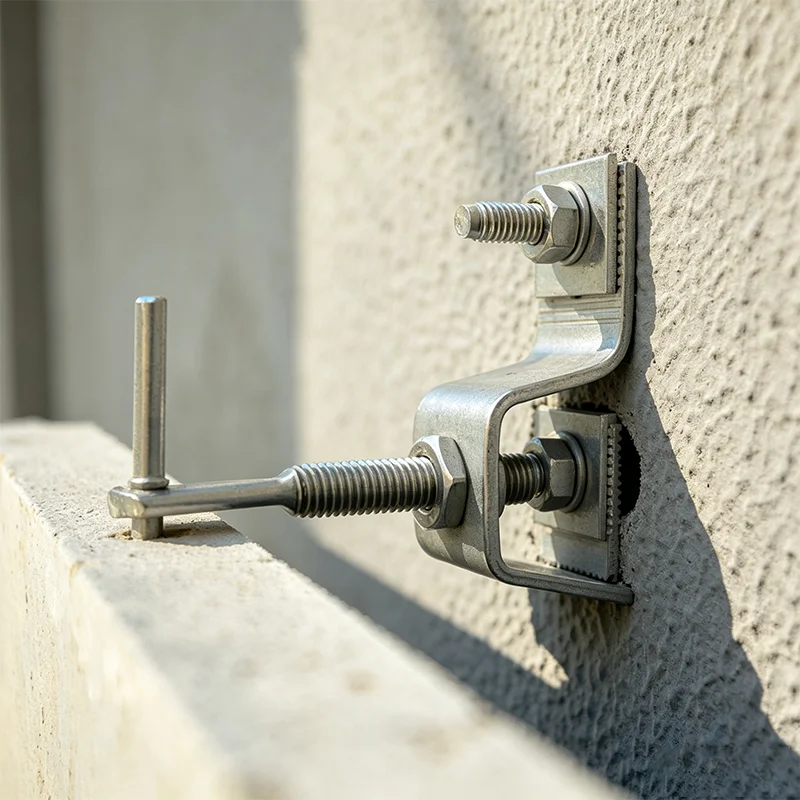 Curtain Wall Stone Cladding Z Type Bracket Kit